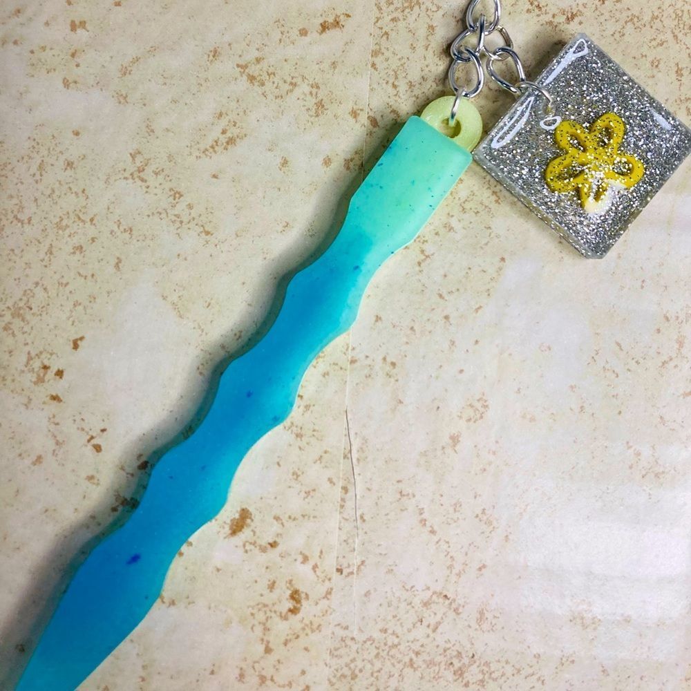 Glow in the dark keychain